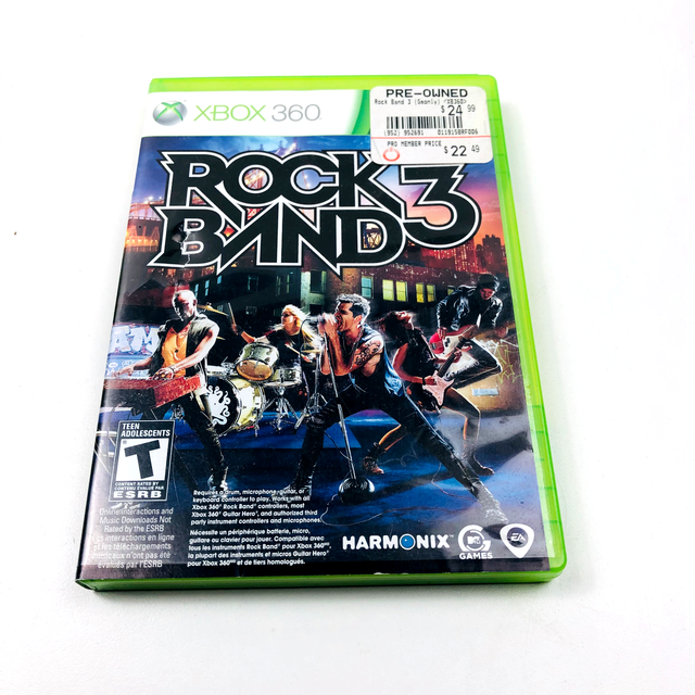 Rock Band 3 (Microsoft Xbox 360, 2010) for sale online eBay