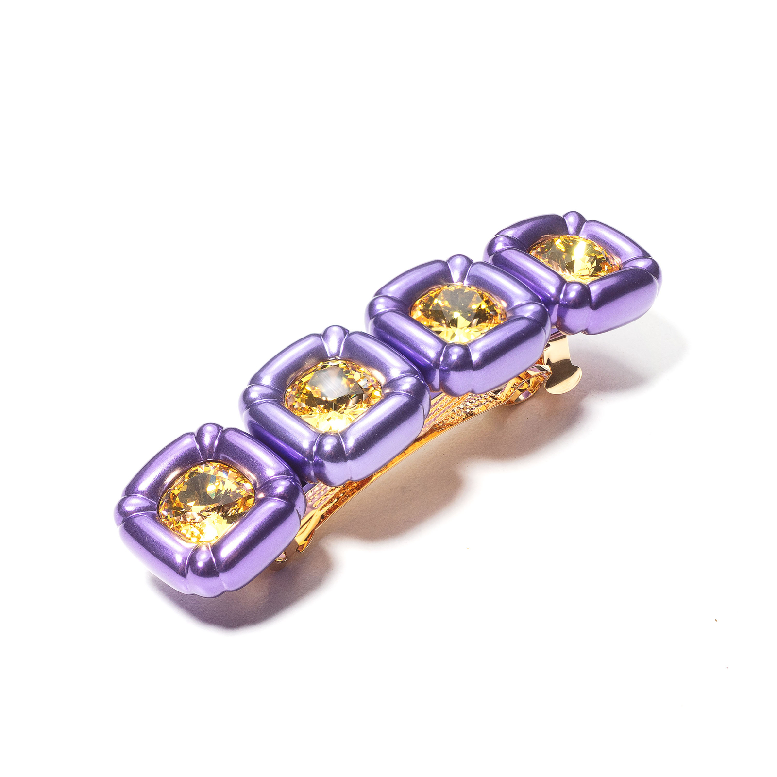 Заколка для волос Swarovski Dulcis фиолетовая с кристаллами Swarovski 5617238 15090₽