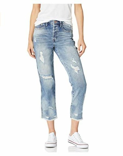 Ella Moss Juniors' High Waist Straight 