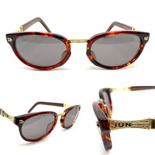 Junior Gaultier 58-1202 Gold Vintage Sunglasses Japan Jean Paul Gaultier 230510