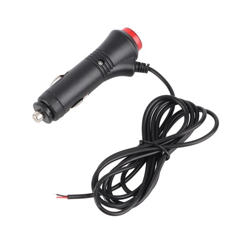 1.5m Male Car Cigarette Lighter Socket Power Plug Adapter On Off Switch ...