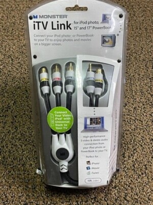 New Monster Cable 126131 -  3M iTV Link - for 15'' and 17'' powerbook