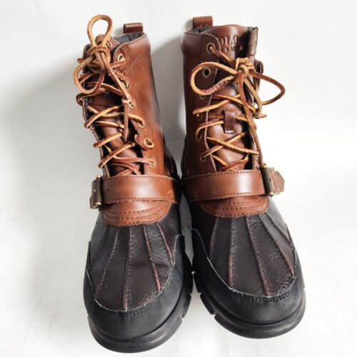Polo by Ralph Lauren Hamlin 2 Mens Size 8.5 D Vintage 90's Ankle Buckle Boots - Picture 3 of 10
