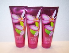 Bath  Body Works Plumeria Ultra Shea Body Cream 8 oz Lot of 3 New