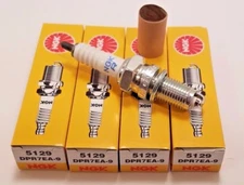 SET OF 4 NGK DPR7EA-9 Spark Plug 5129 For Honda Kawasaki Suzuki Yamaha