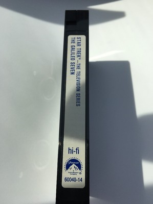 Star Trek Classic VHS with Previews-Cat.14 The Galileo Seven