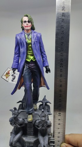HUGE 1/10 12in Resin Statue Figure Dark Knight Joker Classic Style Heath Ledger - Picture 3 of 9