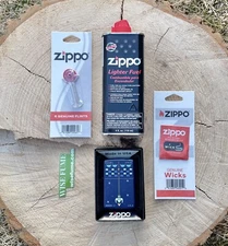 New Zippo Windproof Lighter Pixel Game Design +zippo Fuel+zippo Flints+Wick