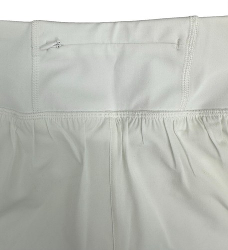 Spanx Women’s Get Moving Pleated Skort Skirt Shorts White Size L/G New - Picture 14 of 17
