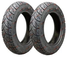 Kenda K329 90/90-10 Tire Set Front Rear Scooter Tires