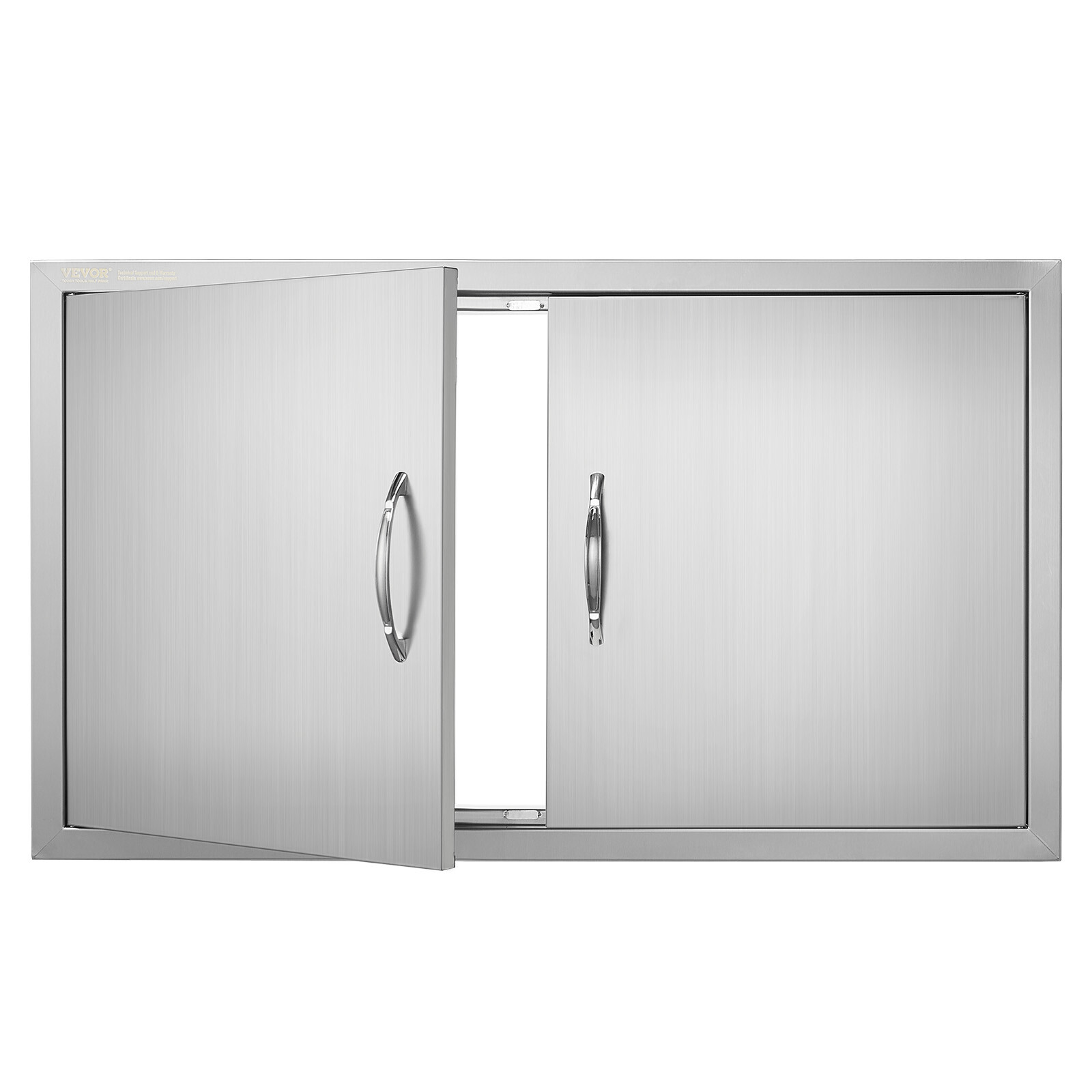 VEVOR Porta per Cucina Esterna Porta di Accesso BBQ Acciaio Inox  915x533 mm