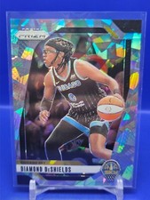 Diamond DeShields 2024 Panini Prizm WNBA Silver Cracked Ice #8 Chicago Sky