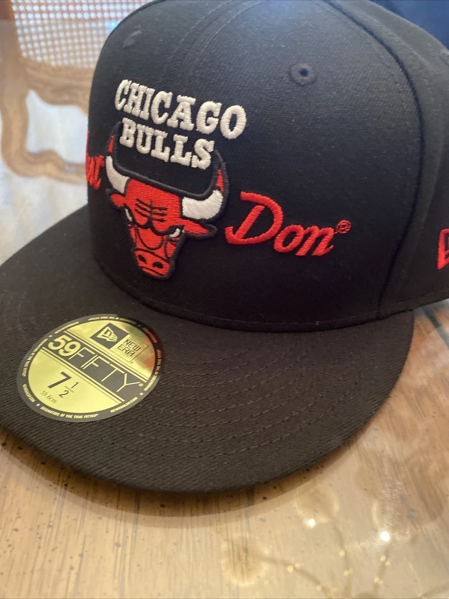 New Era Chicago Bulls Fitted Hat,Just Don Series! New! Rare! sz71