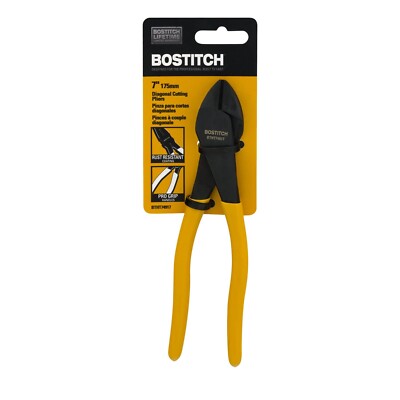 BOSTITCH  7'' Diagonal Cutting Pliers BTHT74917