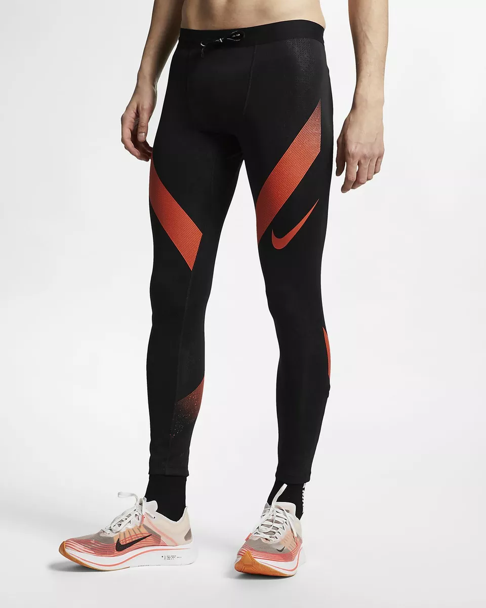 Men's Black Nike Running Tights