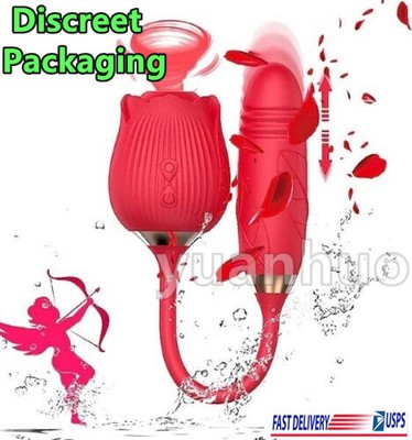 Sucking-Vibrator-Telescopic-Thrusting-Clit-Nipples-Massager-Use-Lubricants-Women
