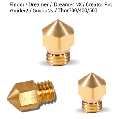 FLASHFORGE 3D Printer Nozzle 0.4mm fit for Finder Dreamer/Dreamer NX/Creator Pro