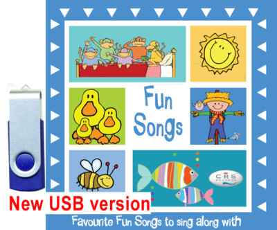 Fun Songs for Kids.  Children's fun songs  USB STICK 30 kids MP3 songs *NEW*