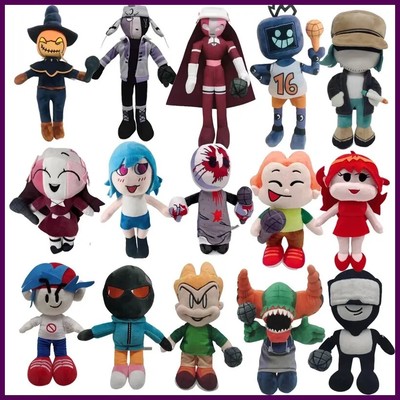 2025 New Friday Night Funkin Plush Toys Spooky Month Skid and Pump Game Stuffed