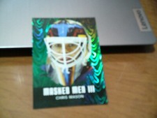 2010-11 IGT BTP MASKED MEN III EMERALD VERSION #MM-10- CHRIS MASON