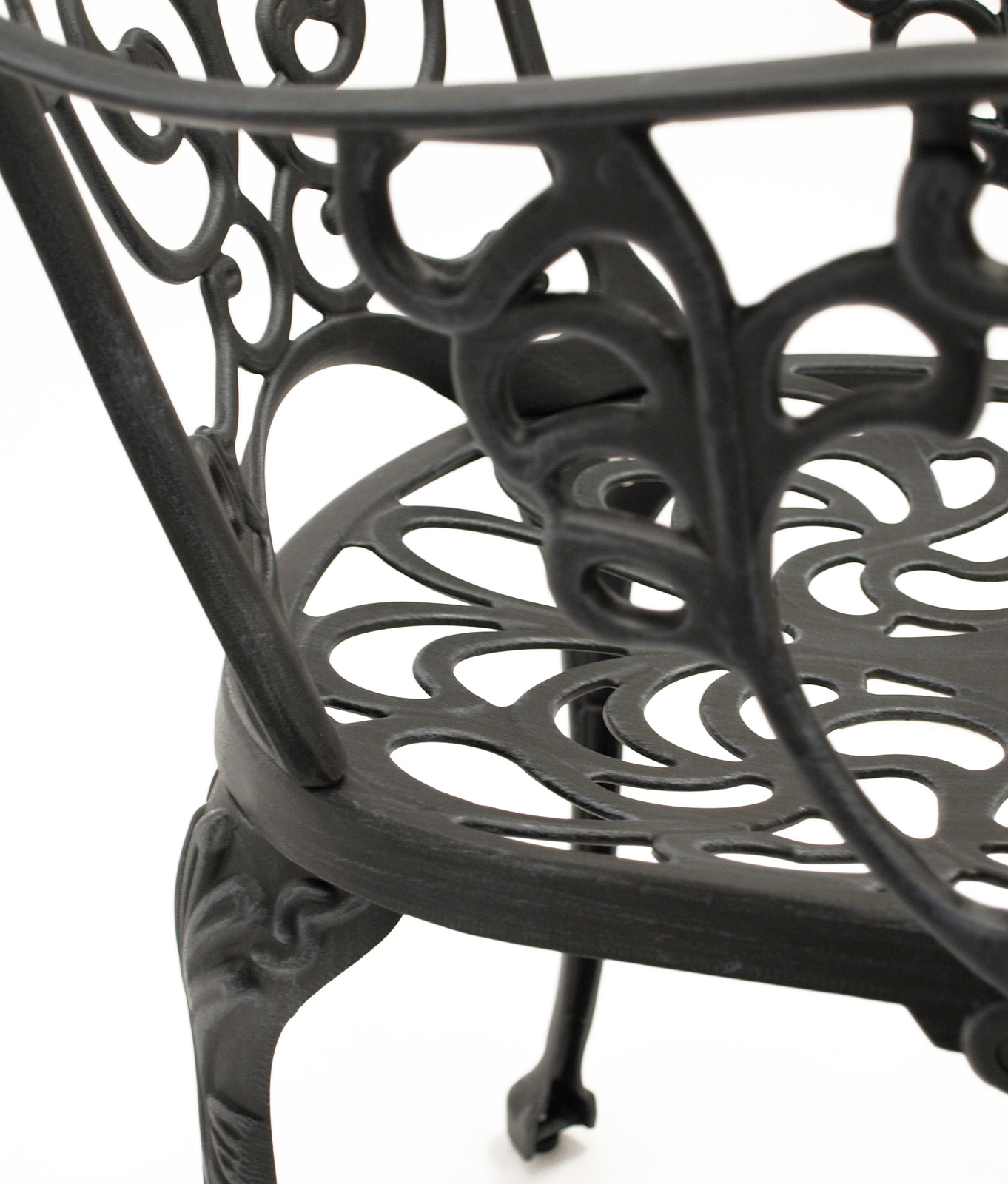 Gartenmöbel Gartensessel LUGANO Aluminiumguss Alu grau, wetterfest, 2