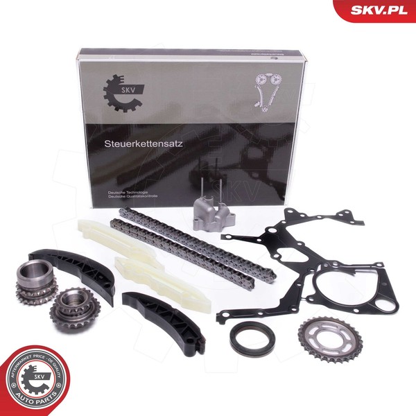 Esen SKV Steuerkettensatz Steuerkette FüR BMW 3Er Touring 320D 318D E46 E91 E90-image
