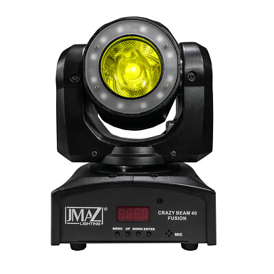 JMAZ Lighting Crazy Beam 40 Fusion LED Moving Head Effect Light