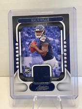 2022 Panini Absolute - Absolute Rookie Materials #ARM-3 Malik Willis (MEM, RC)