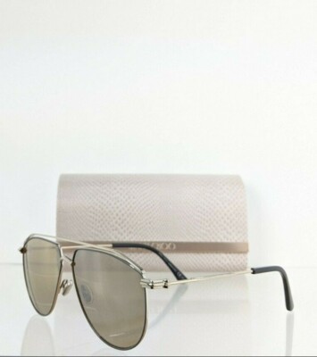 Brand new Jimmy Choo sunglasses 59mm and case JIMMY CHOO FEDE/S 807/IR Sunglasses Black Gold Gray Frame  main image 2