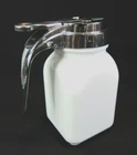 VINTAGE ANCHOR Hocking ?  Waffle and Syrup Glass Dispenser  Milk Glass