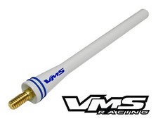 Vms Racing Spc-style Cnc Billet 4.7 White Blue Antenna For Chevy Silverado