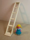 Vtg. Fisher Price White 6 Rung Ladder Little People Sesame Street 938 Betty Lou