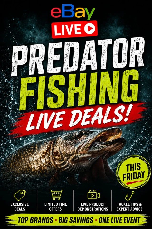 Friday Predator Fishing Live Deals