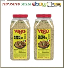 2 Pack Of Vigo Italian Bread Crumbs (5 lbs.)