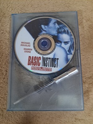Basic Instinct (DVD, 2001, Special Limited Edition - Unrated) W/ ICE PICK PEN