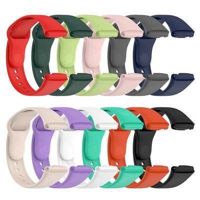 Silikon Armband Für Xiaomi Redmi Watch 3 Active Sport Tracke Armband Schwarz