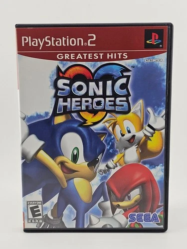 Sony Playstation 2 PS2 Sonic Heroes CIB Cleaned Tested