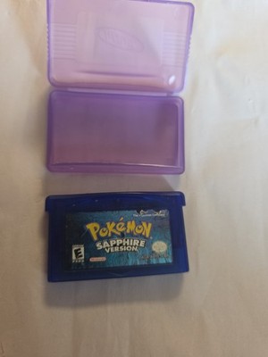 Pokemon: Sapphire Version Authentic Nintendo Game Boy Advance SP Game Tested