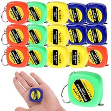 2pcs Mini 1 M/ 3 Ft Small Measuring Retractable Pocket Size Measurement Tapes