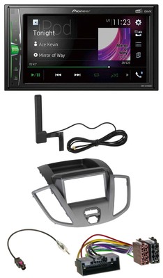 Pioneer MP3 DAB AUX 2DIN Bluetooth Autoradio für Ford Transit V363 2014-2018