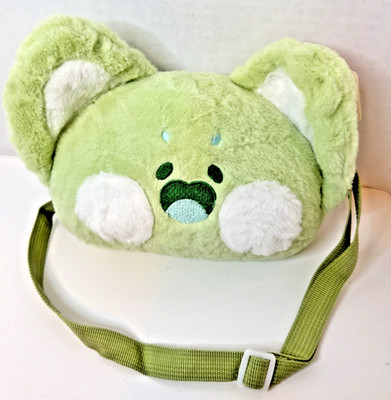 Dudu Cat Anime Kawaii Cartoon Plush Toy PURSE - Mint Green - Dear Bei Bei