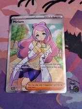 Pokemon - Miriam - 238/198 - Scarlet & Violet - Full Art Trainer Card on eBay