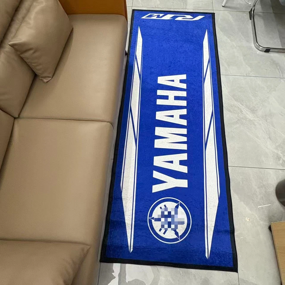 Alfombrilla de piso de garaje para motocicleta Yamaha YZF R1 R1M 31"" x 87"" taller Foto 3 de 4