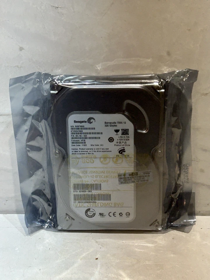 ST3320418AS Seagate Barracuda 7200.12 320GB,Internal,7200 RPM 3.5" SATA - SEALED - Image 2 of 4