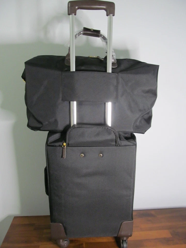 Juego de equipaje Bric's-Milano, Italia Siena, spinner de mano y lona de fin de semana, nuevo con etiquetas Foto 4 de 4