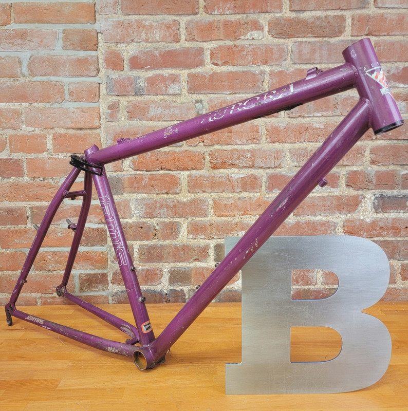 Jamis Aurora 26" Wheel MTB Frame 16.5" c-c 135mm Tange CrMo Rim Brake Vintage e8