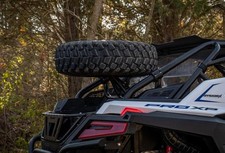 Superatv Spare Tire Carrier For Polaris Rzr Pro Xp Superatv Spare Tire Carrier For Polaris Rzr Pro Xp