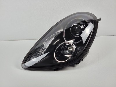 PERFECT! 2014-2016 PORSCHE CAYMAN BOXSTER CHROME LH DRIVERS XENON HEADLIGHT OEM