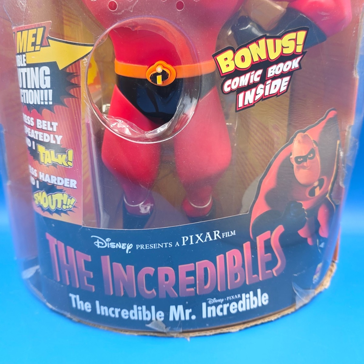 Disney The Incredibles Talking Mr Incredible Action Figure Toy