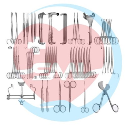 50 Pcs Custom C-Section Surgical Instruments Set German Grade